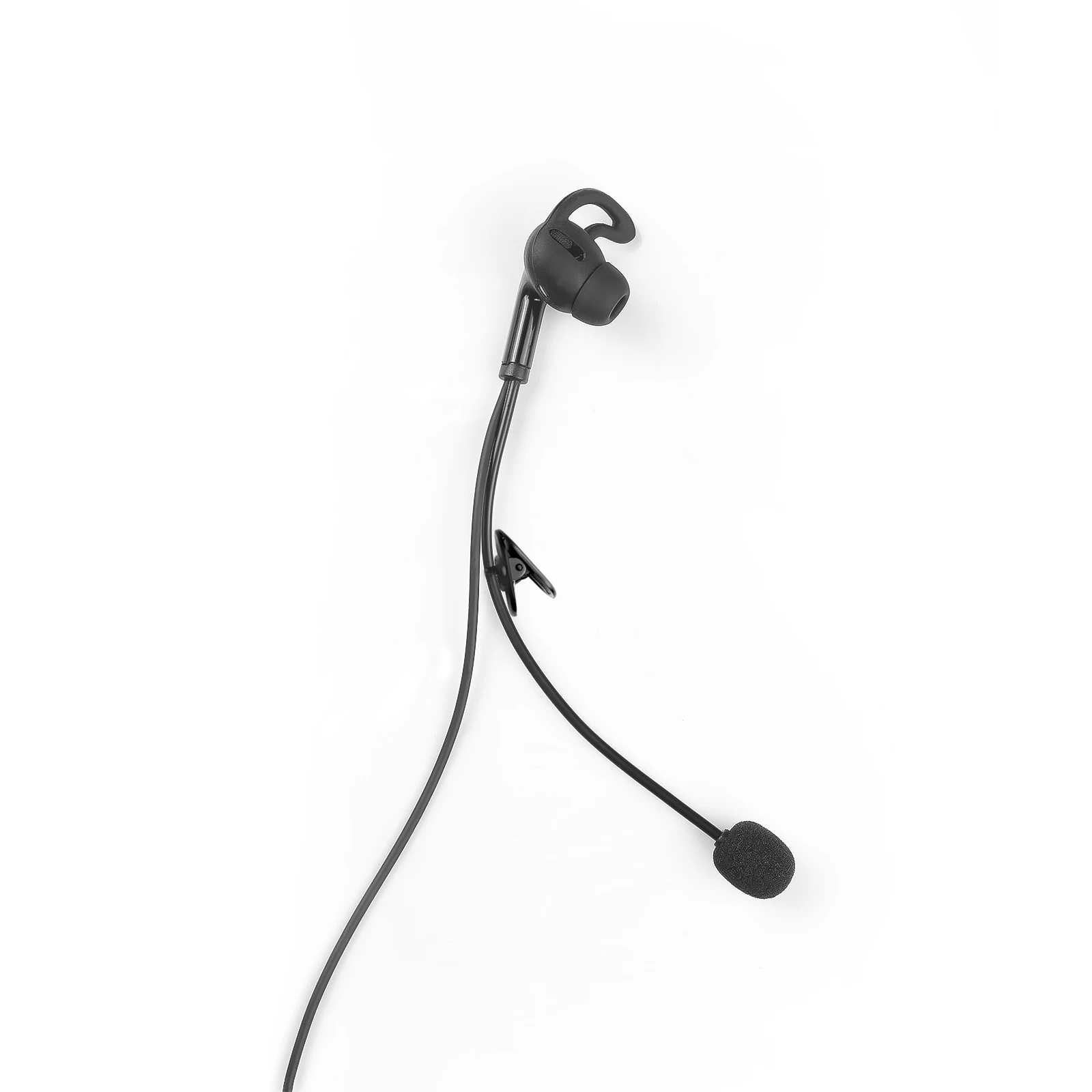 NewEJEAS Universal Motorcycle Intercom Accessories F6 Moto Intercom Accessories Clip Earphones Referee Intercom Earphones view 2