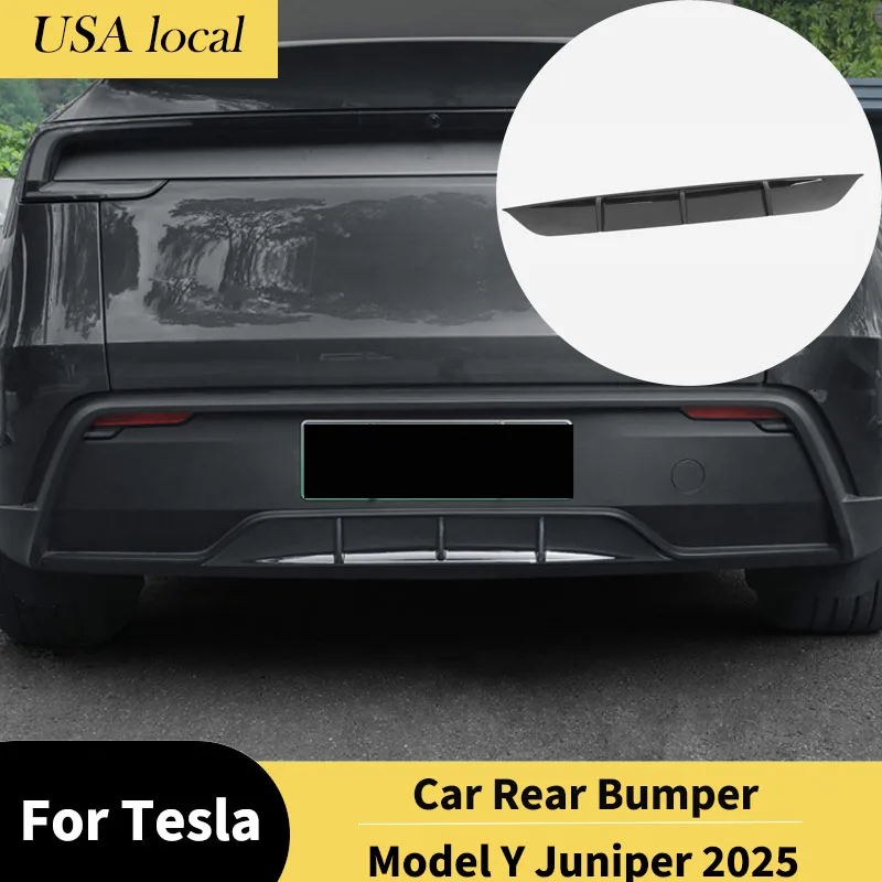 

Местный США для Tesla Model Y Juniper 2025, задний бампер автомобиля, диффузор, спойлер, автомобильная нижняя защитная доска, комплекты кузова, тюнинг