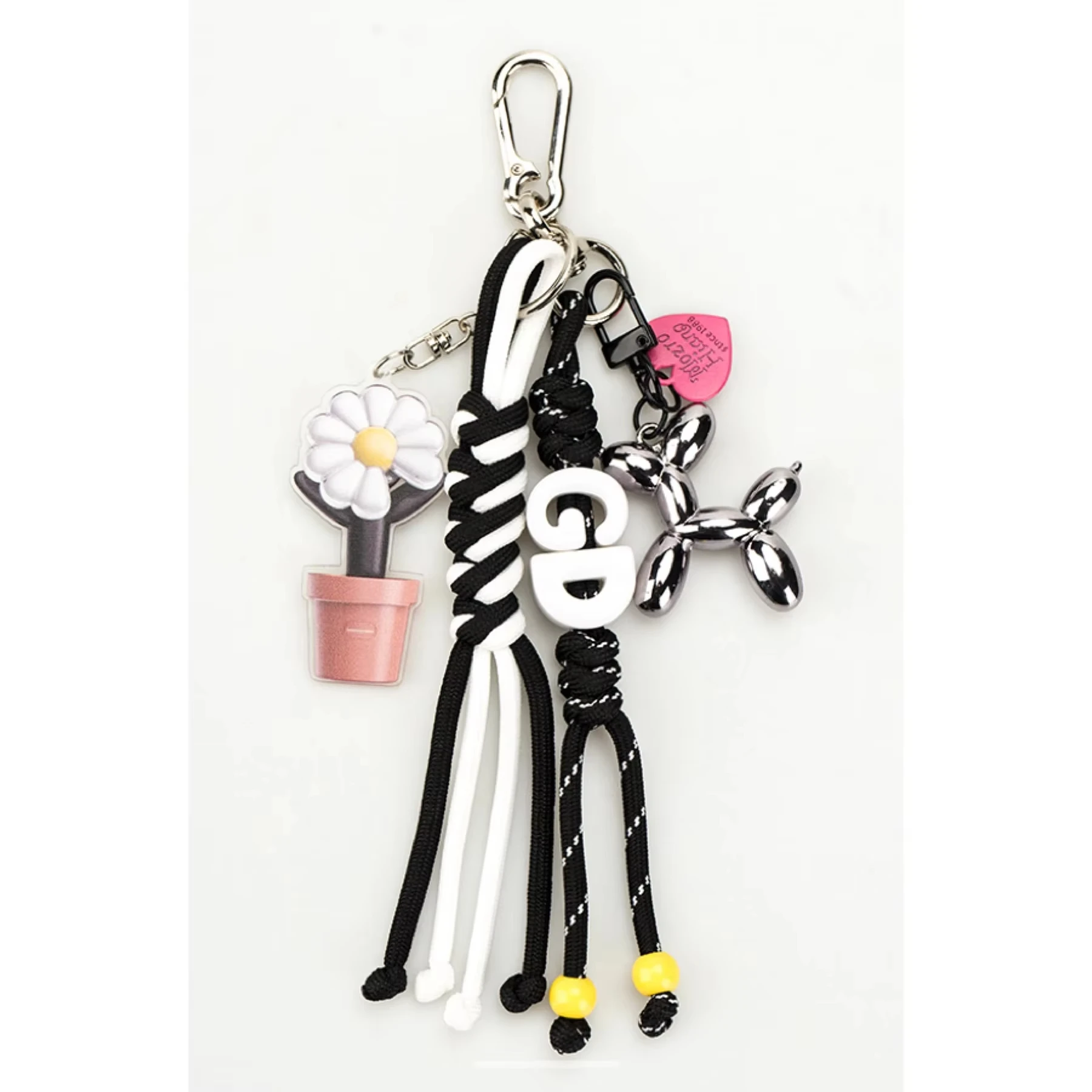 Kpop المعبود GD ديزي حبل المنسوجة المفاتيح GD الحفل دعم قلادة الديكور على ظهره قلادة VIP المشجعين جمع هدية