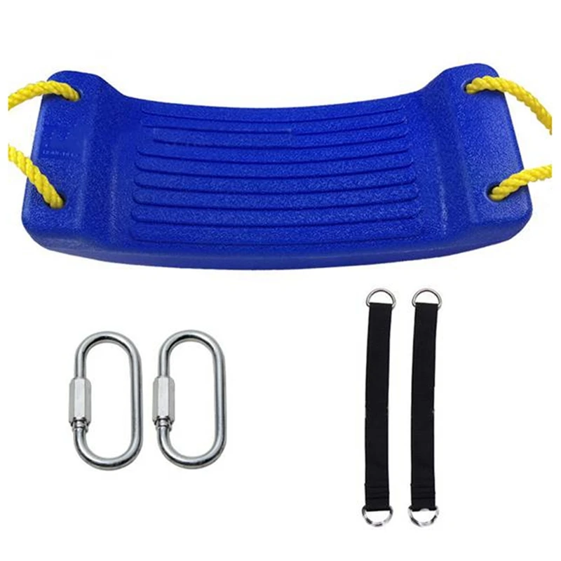 High Quality Outdoor Swing Seat Set Toy With Adjustable Rope For Garden Playground Accs Kids Outdoor Fun Kids Toys