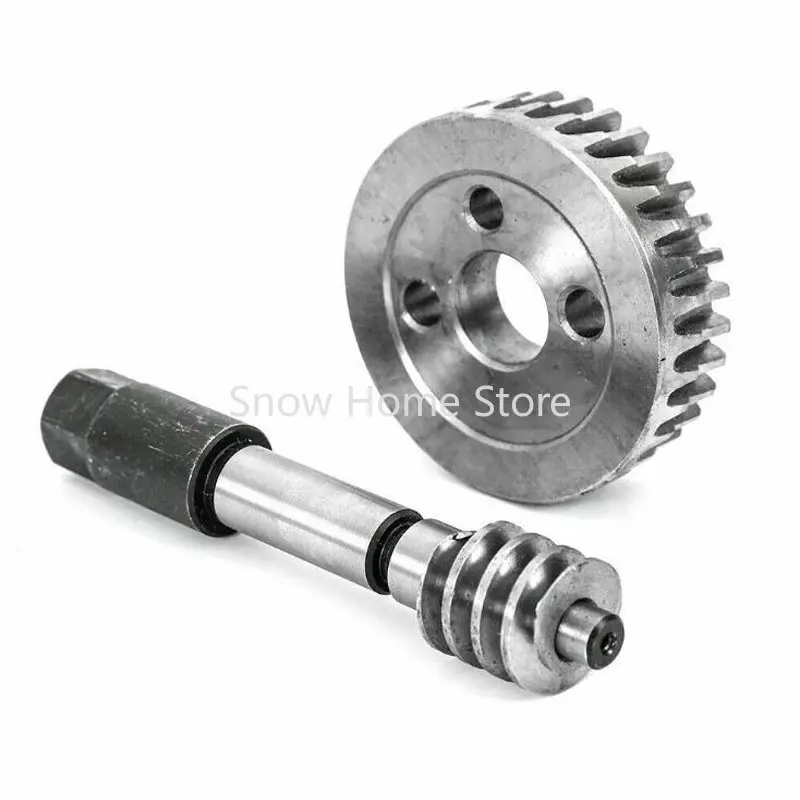 CNC Milling Machine Parts -Adjustable Worm +Turbine Gear for Bridgeport Mill Tool