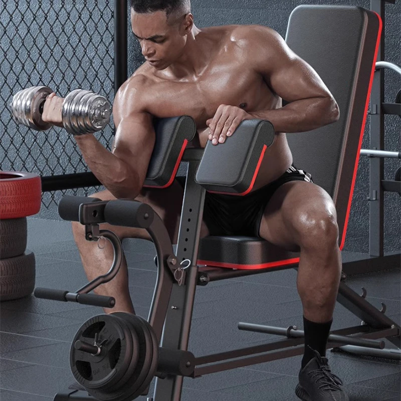 

Multifunctional dumbbell bench, pastor bench, men's sports sit-ups, home fitness equipment, bird bench press, Roman chair