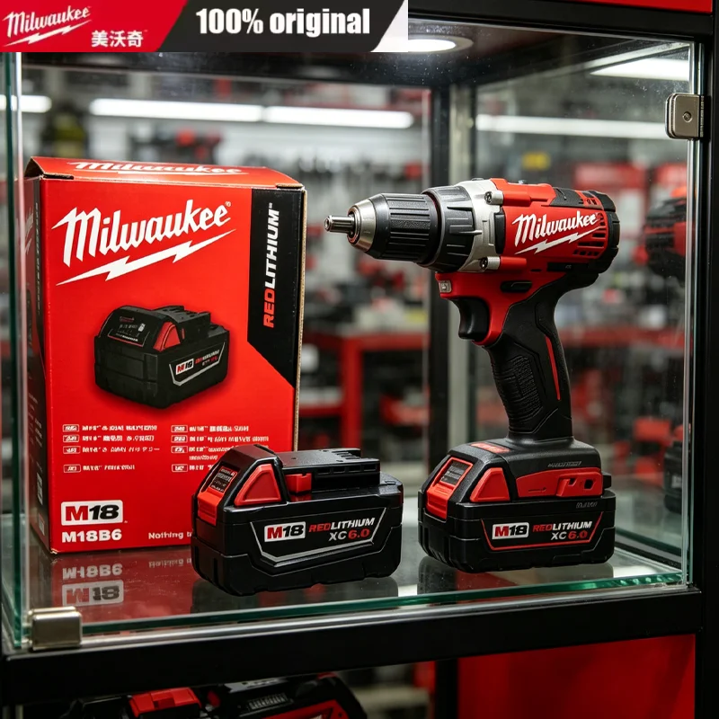

100% New Milwaukee M18 6.0Ah High Output Battery 18V Lithium-ion Rechargeable for Milwaukee M18 Cordless Power Tools