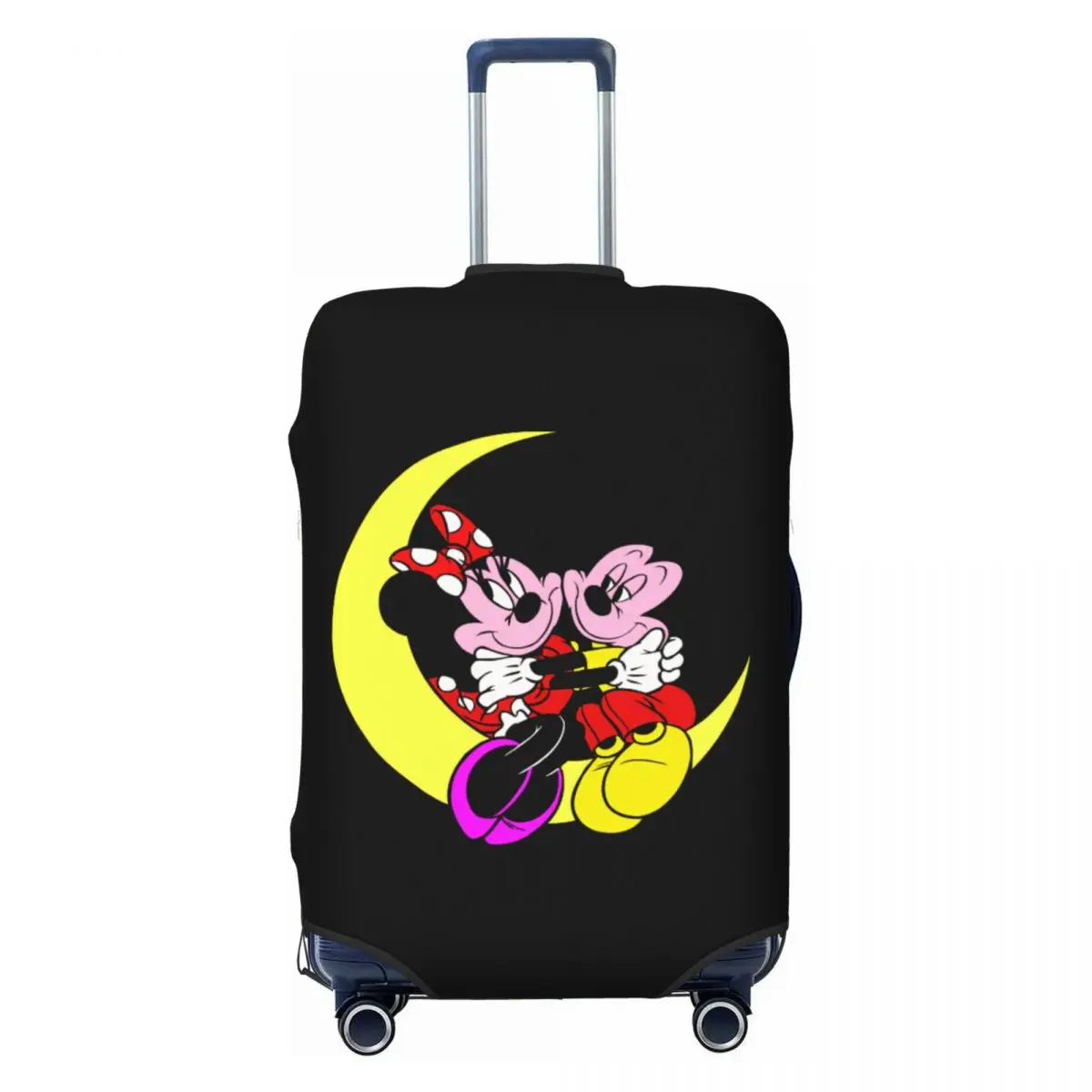 

Custom Cartoon Mickey Minnie Mouse Luggage Cover Protector Cute Travel Suitcase Covers for 18-32 Inch