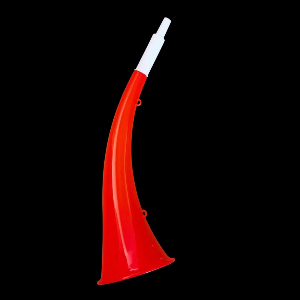 Loud Portable Vuvuzela 27.5cm with Lanyard Ox Horn Random Color Noisemaker Sports Events Fan Cheering Props