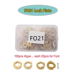 100Pcs/lot FO21 Lock Plate Car Lock Reed Plate for Ford Mondeo Car Lock Repair Accessories 1 2 3 4 Types Each 25pcs