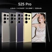 FUFFI S25 Pro Smartphone 5G Cellphones Android 12 System 6.8 inch Screen 12GB+512GB 24+48MP Mobile phone Google Play Store Phone