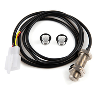 Motorcycle Odometer Sensor Cable Scooter Durable Digital Speedometer Magnetic Sensor Replacement Kit Universal Motorcycle ATV