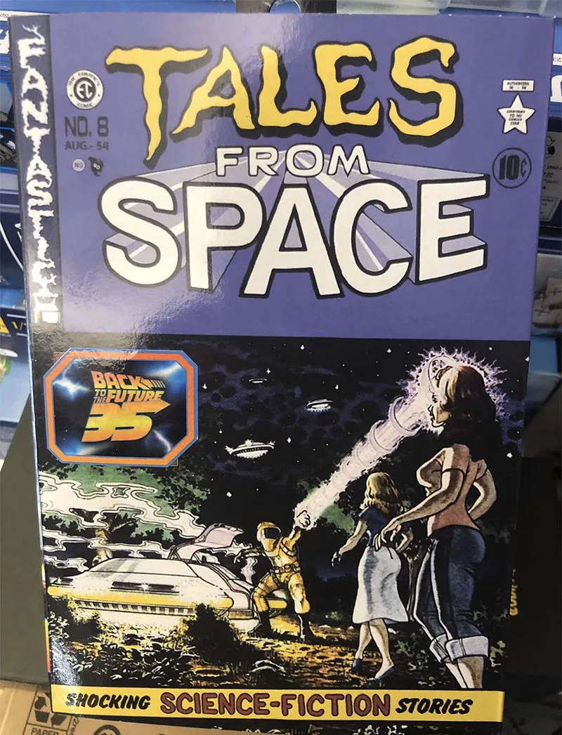 Neca 53612 contos do espaço figura de ação anime de volta para o futuro martin figuras 7-Polegada modelo ornamento presente periférico para crianças