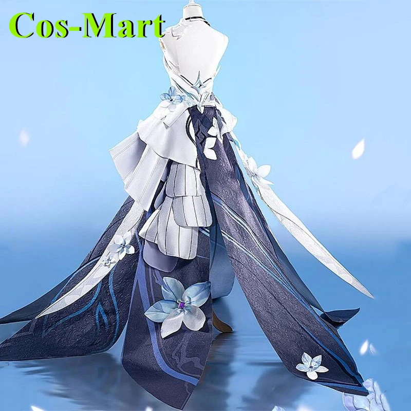 Cos-Mart Game Honkai Impact 3 Seele Cosplay Costume Herrscher of Rebirth Sweet Lovely Daily Wear Dress Party Role Play Clothing