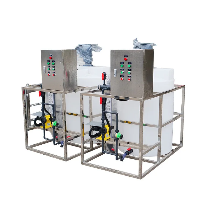 

Device: PACPAM flocculant, chlorine spraying tower, dosing equipment, air flotation machine, dosing device