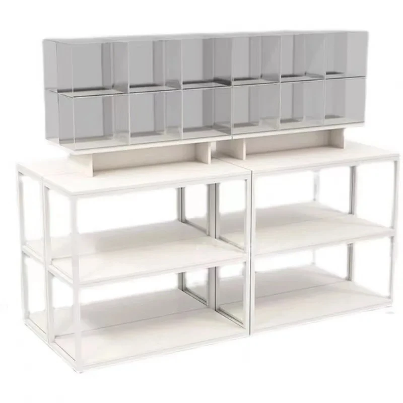 Youpin Boutique Mingchuang Shelf Door Booth Display Cabinet Boutique Jewelry Maternal and Infant Toys Stationery
