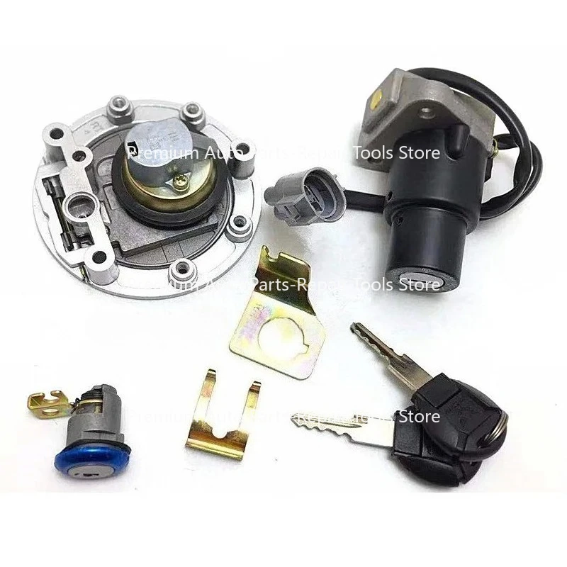 Key Switch Ignition Lock Fuel Cap Motorbike Dirt Bike RX3 ZS250GY-3 250cc Suitable for Cyclone Zongshen Motorcycle Accessories