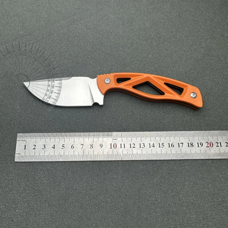 

Outdoor Straight KnifeTK04Camping IntegrationD2Steel Blade HollowG10Handle with Portable Sheath Cross-Border Hot Selling