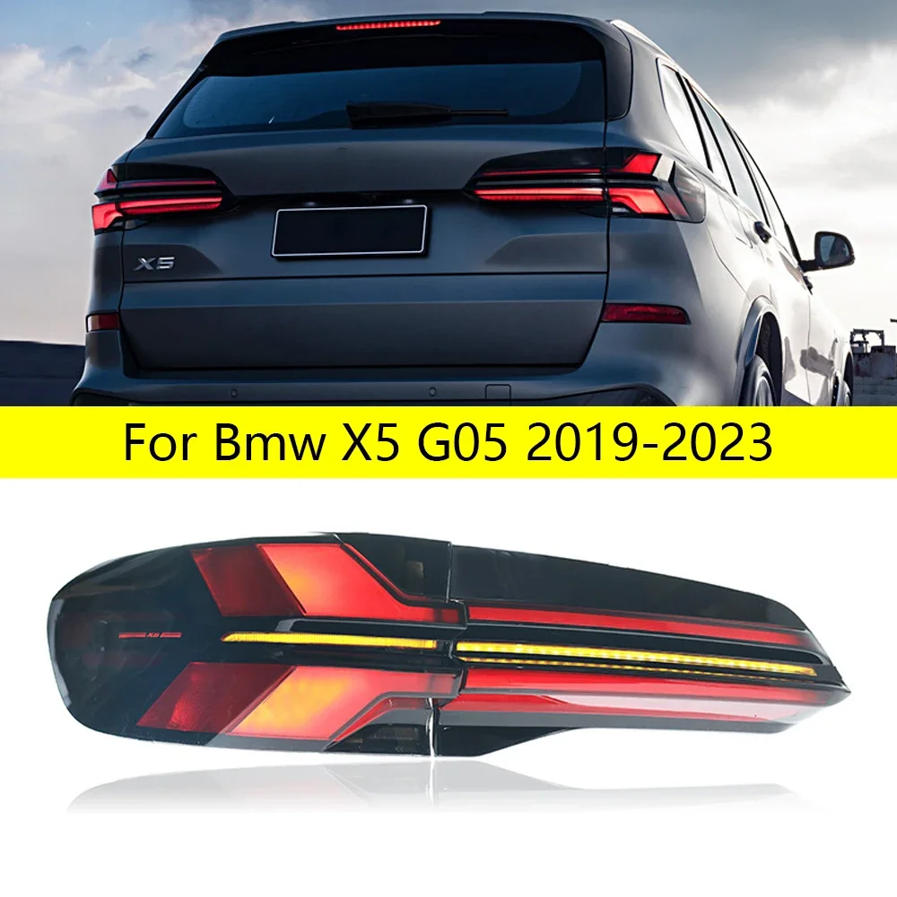 

Car Accessories Tail Lights LED For BMW X5 G05 Taillight 2019-2023 Rear Lamps New Style DRL Turn Signal Plug And Play