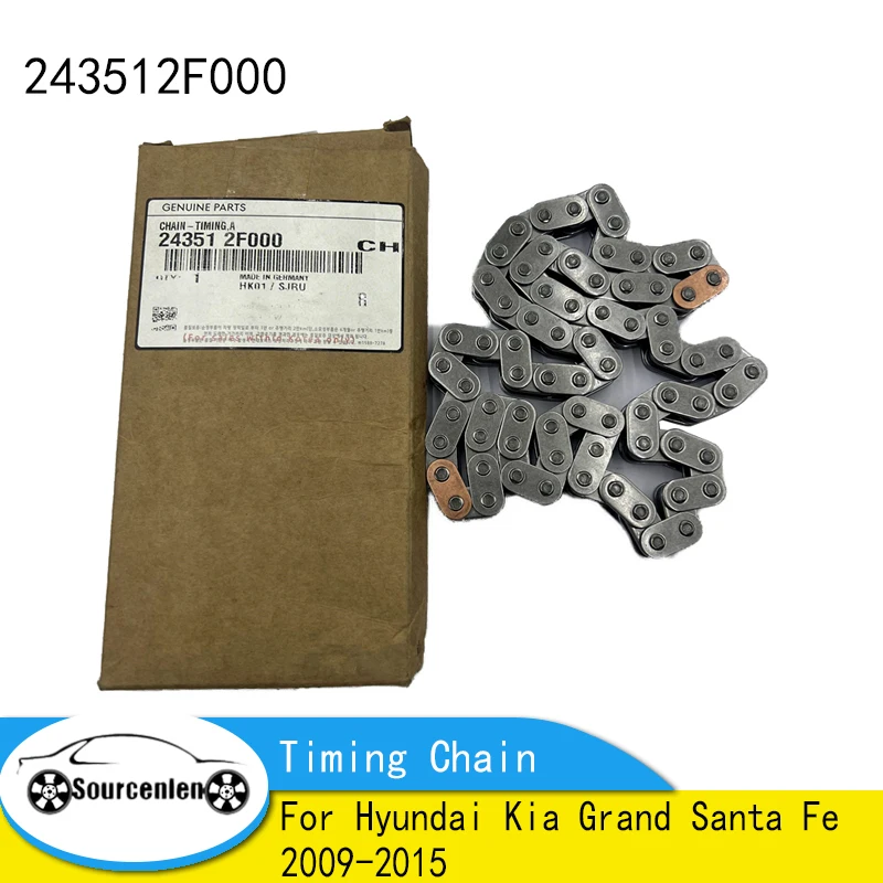 New Timing Chain 24351-2F000 243512F000 For Hyundai Kia Grand Santa Fe 2009-2015