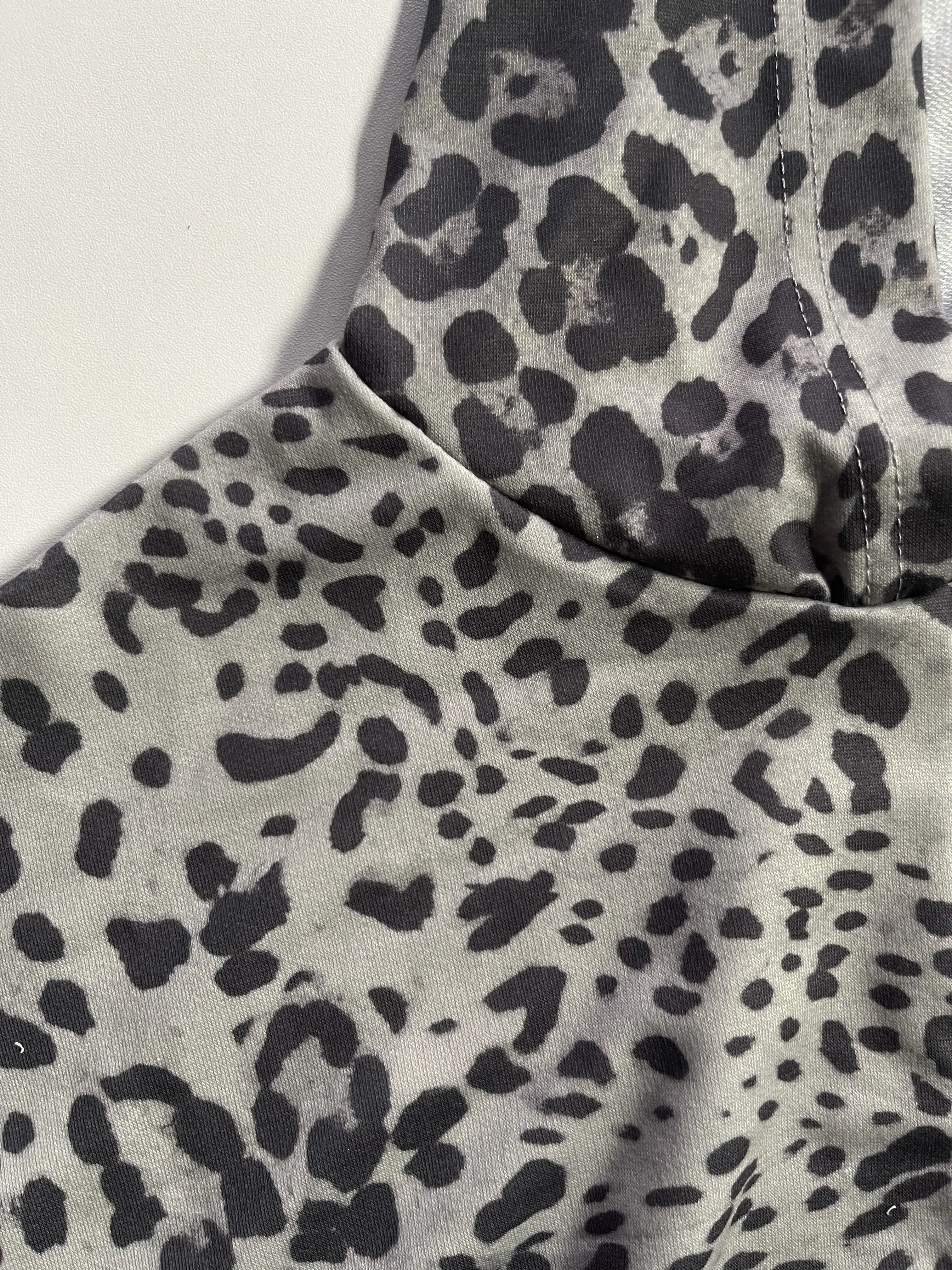 سترة نسائية بسحاب وجيب بطبعة الفهد، ملابس خارجية كاجوال بأكمام طويلة وطبعة الفهد لربيع وخريف #4