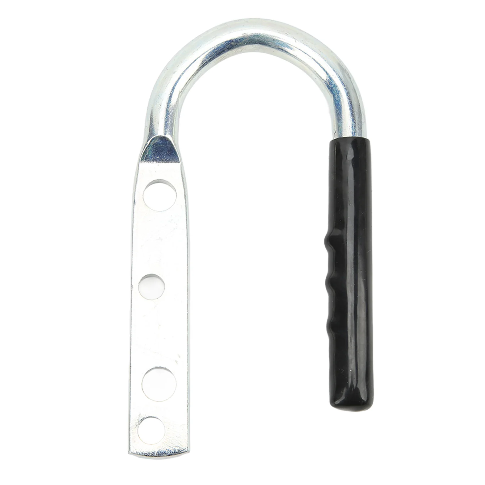 

Trailer Coupler Handle Grip Trailer Coupler Lift Handle Galvanized Steel Rubber Tongue Handle for RV Boat