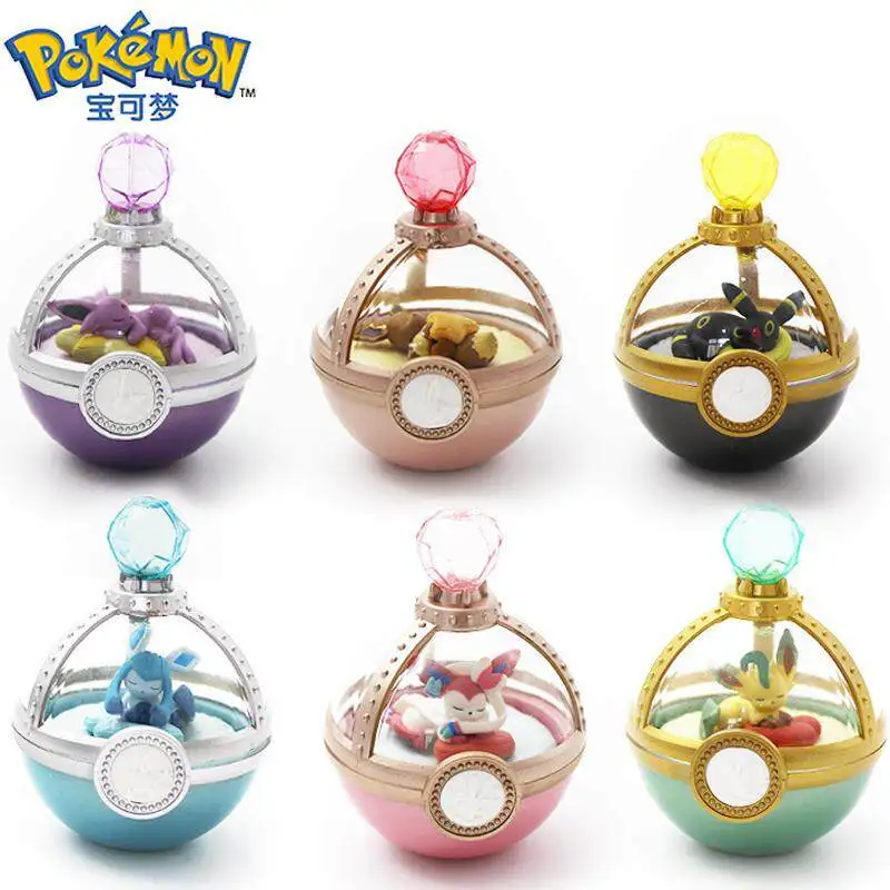 Pokemon Eevee & Friends Dreaming Case 2 Poke Ball Blind Box Cute Sleeping Eevee Espeon Umbreon Glaceon Collectible Figure Gift - view 3