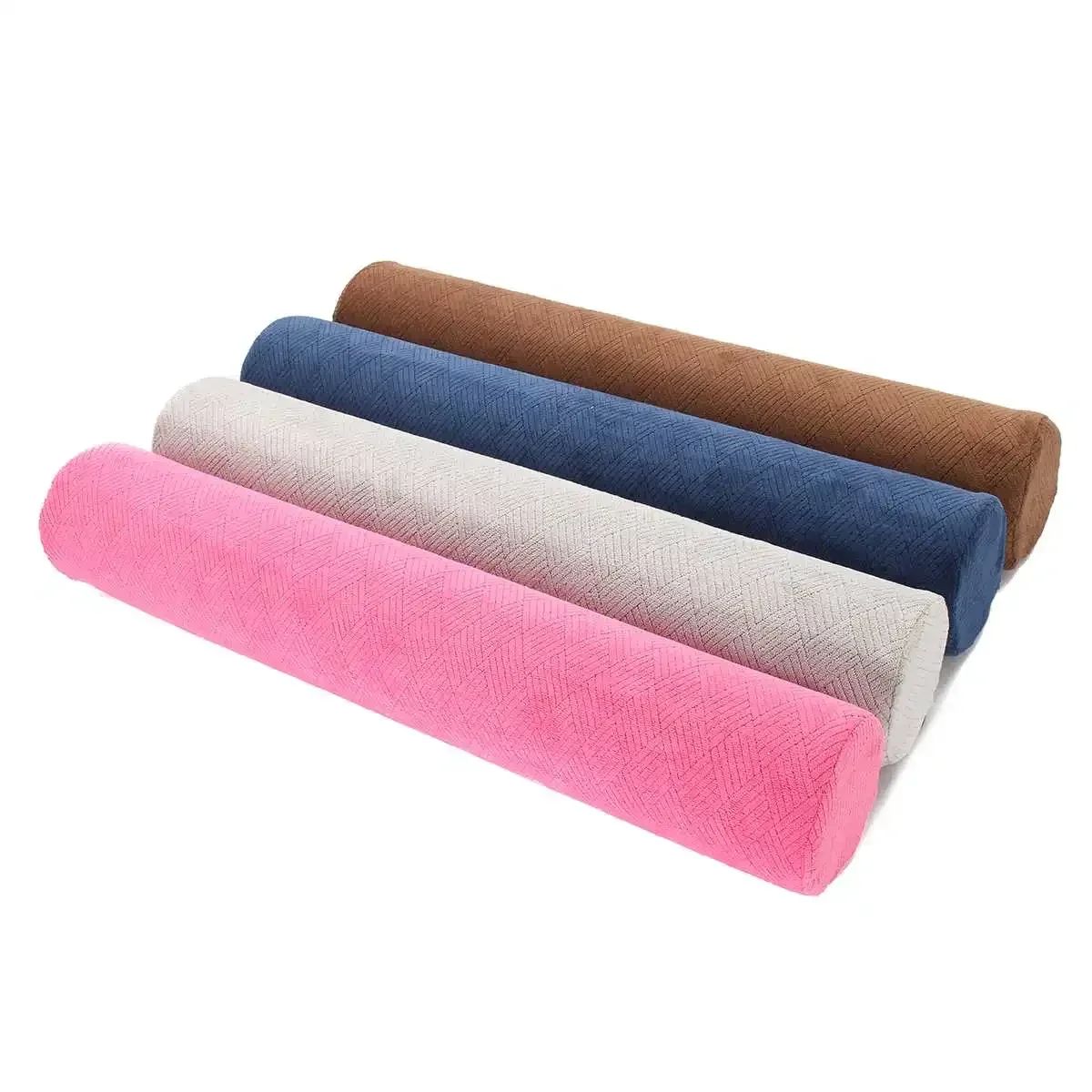 Fabric Nursing Cervical Neck Support Sleeping Positioning Pillow Roll Memory Foam Bolster Decorative Slow Rebound Neck Pillow