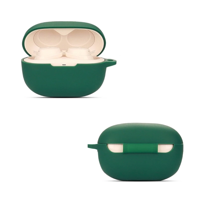 سماعة سيليكون واقية قذيفة ل Anker SoundCore الحياة Dot 3i اللاسلكية سماعة غطاء مع هوك مكافحة الغبار كم