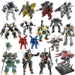 Mecha Robot MOC AF-03 AF-05 War Machine Building Blocks Kit Tapir Mining Mk1 Mk II Tactical Combat Figure DIY Kids Puzzle Toy