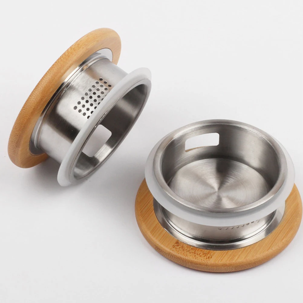 

4 Pcs Water Jug Teapot Lid Carafe Kettle Cover Stainless Steel Belt Bottle Replacement