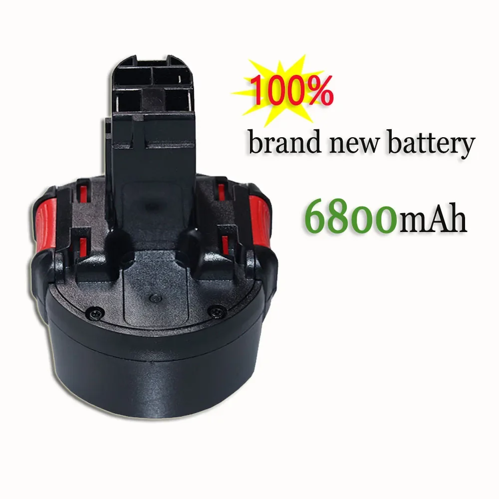 For Bosch 9.6V  4800mAh Ni-MH Replacement Battery PSR 960 BAT048 BAT100 BAT119 BH984 BPT1041 23609 32609 PSR960 GSR 9 6V E-2 GSR