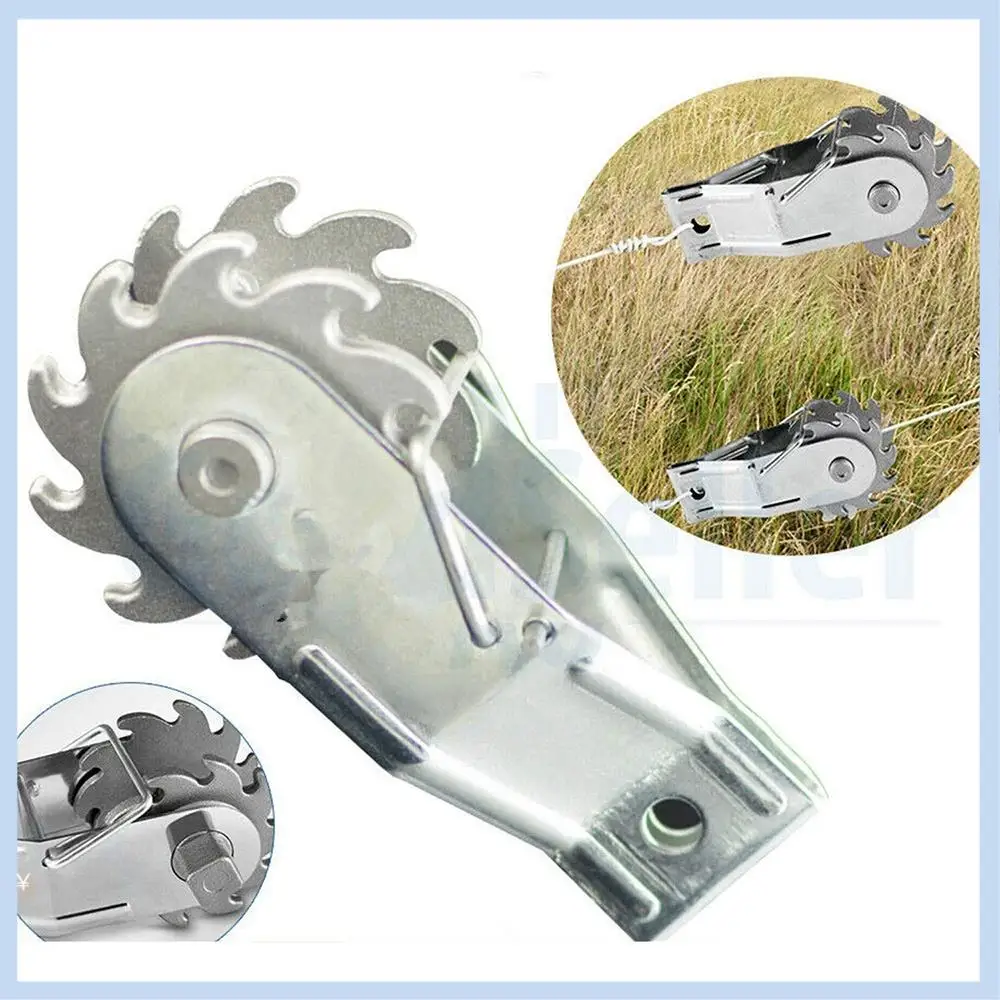 

MLGB-10Pcs Fence Tensioner Heavy Duty In-Line Wire Strainer Wire Ratchet Tensioner For Electric Fence Farm Fence