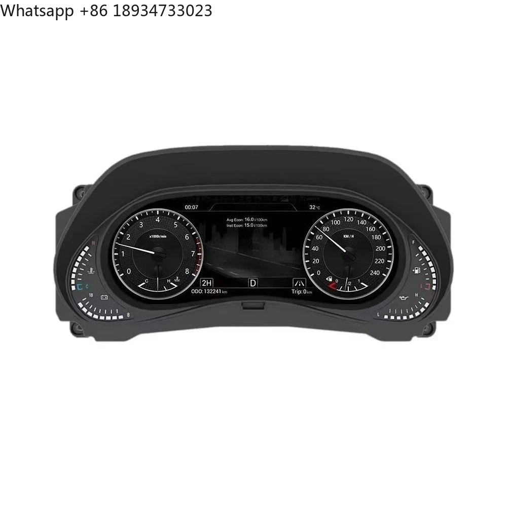 

for BaoShang12.3'' Digital Instrument Dash Screen Digital Cluster 2010-2021 for Nissan Patrol Y62 Car LCD Dashboard Instrument