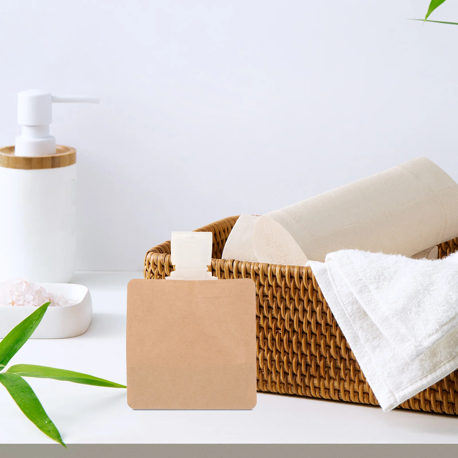 15pcs Lasting Travel Squeeze Pouch Portable Lotion Bag Reusable Plastic Lotion Dispenser Bag travel pouches for toiletries