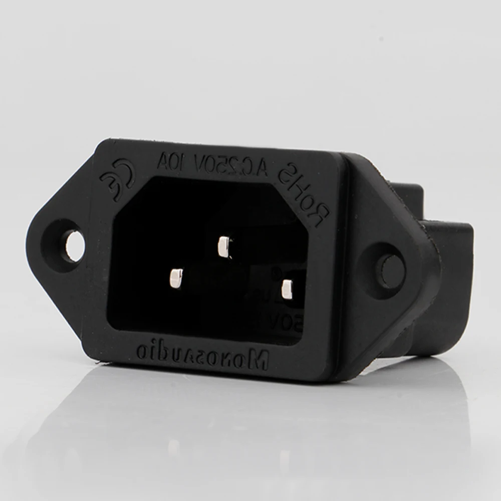 Monosaudio IB70 IEC-Steckdoseneinlass aus reinem Kupfer, AC-IEC-Einlass, vergoldete, lötfreie Steckdose, HiFi-Audio-Stromversorgung, IEC-Buchse – Detail 20