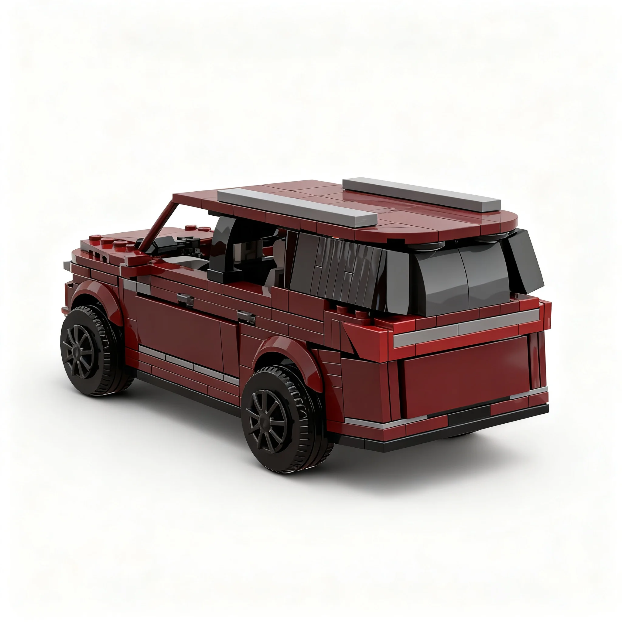 551pcs MOC City Champions Lincoln Navigator Model Building Blocks Architecture Toy Christmas Gift 3D Display Brick Education