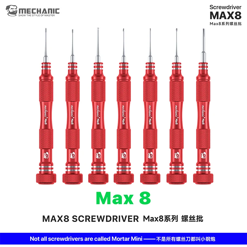 【MECHANIC】 MAX8 Starker magnetischer, hochpräziser, superharter Schraubendreher für die Reparatur und Demontage von Mobiltelefonen – Detail 6