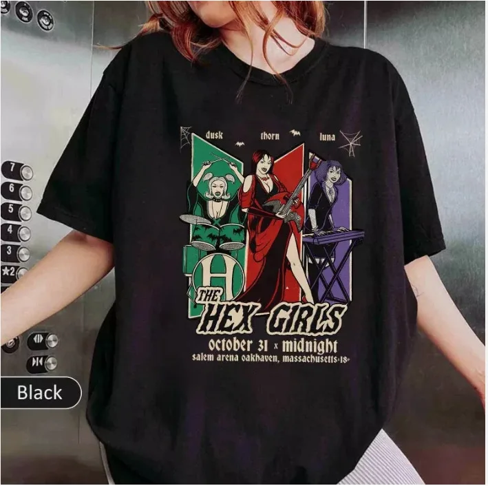 The Hex Girls Rock Band Music 2 Sides t-Shirt