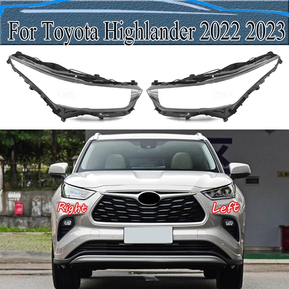 

Прозрачная защитная накладка на передние фары для Toyota Highlander 2022 2023