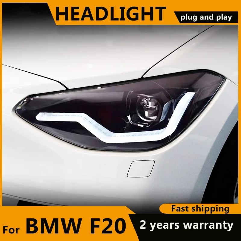 

For BMW F20 LED Headlight 2012 2013 2014 2015 Headlights Series 1 116i 118i DRL Dynamic turn signal High Beam LED Projector Lens