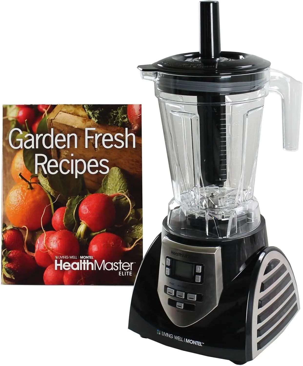 

JLA-8 1200-Watt Countertop Blender, 60 oz BPA-Free Jar, Stainless Steel Blades for Smoothies, Frozen Drinks, Sauces - Black