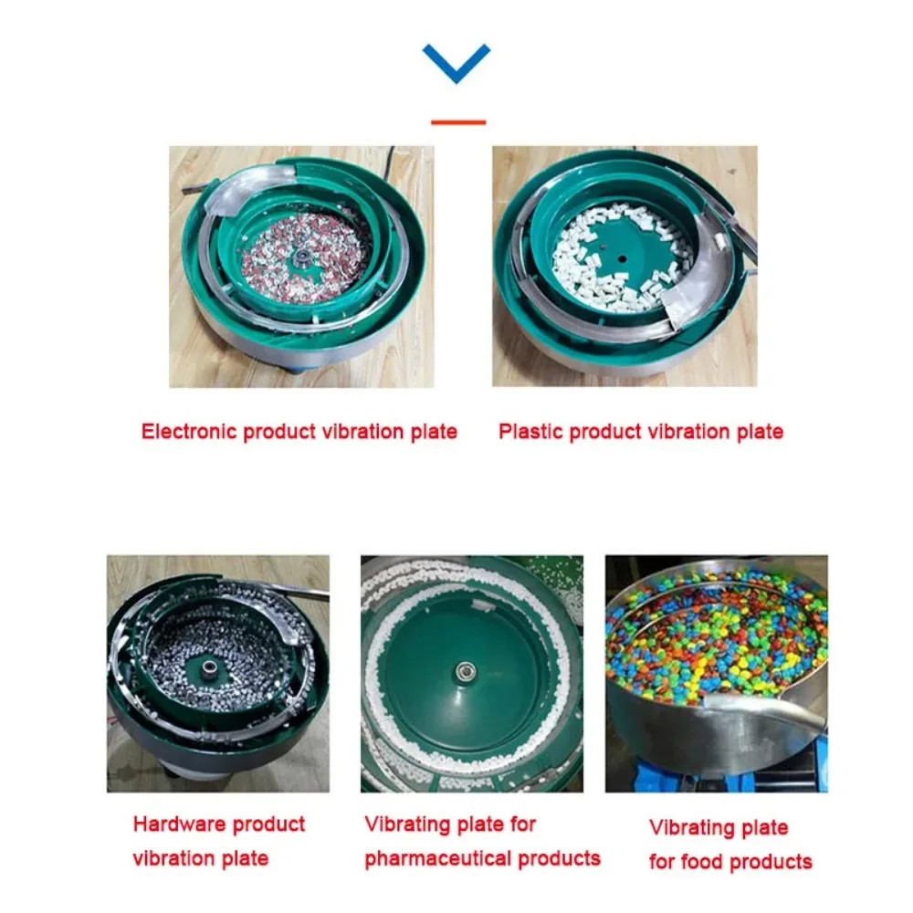 High Frequency Vibration Feeder Clockwise Precision Base Circular Pure Copper Coil Circular Feeder Clockwise Anticlockwise