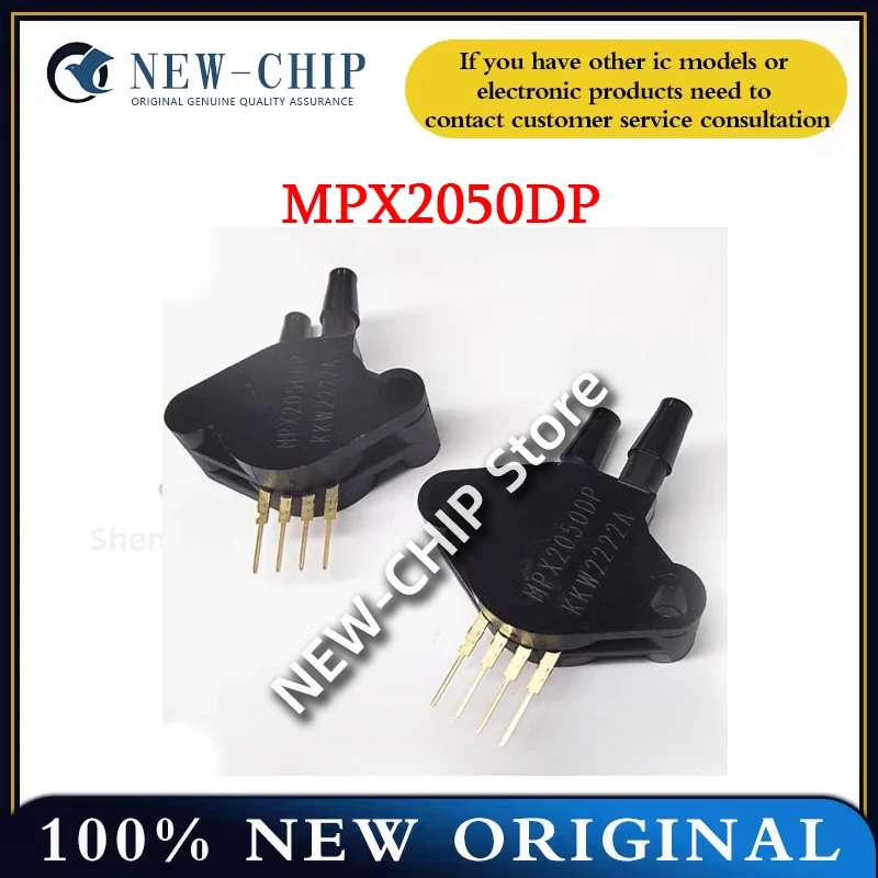 1PCS-50PCS/LOT MPX2050DP  50kPa differential pressure with compensated pressure sensor dual gas column 5V  NEW ORIGINAL  MPX2050