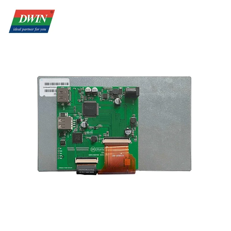 2026 DWIN 7 Inch TN  HD-MI Suitable for Windows Raspberry Linux Android System BB Black Banana Pi And Other Mainstream Mini PC