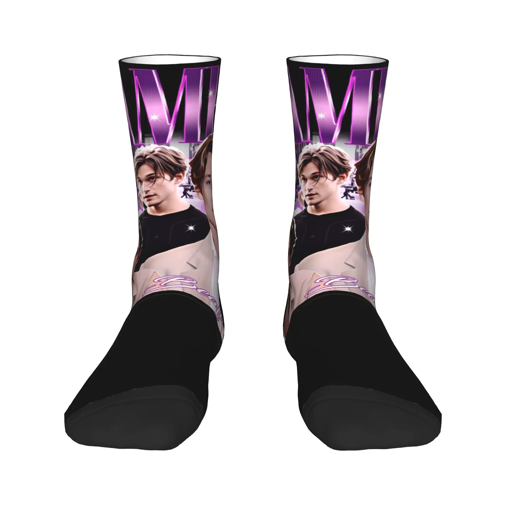 James Beaufort Socks  Casual Stockings Couple Breathable Running Sports Socks Autumn Graphic Anti Bacterial Socks