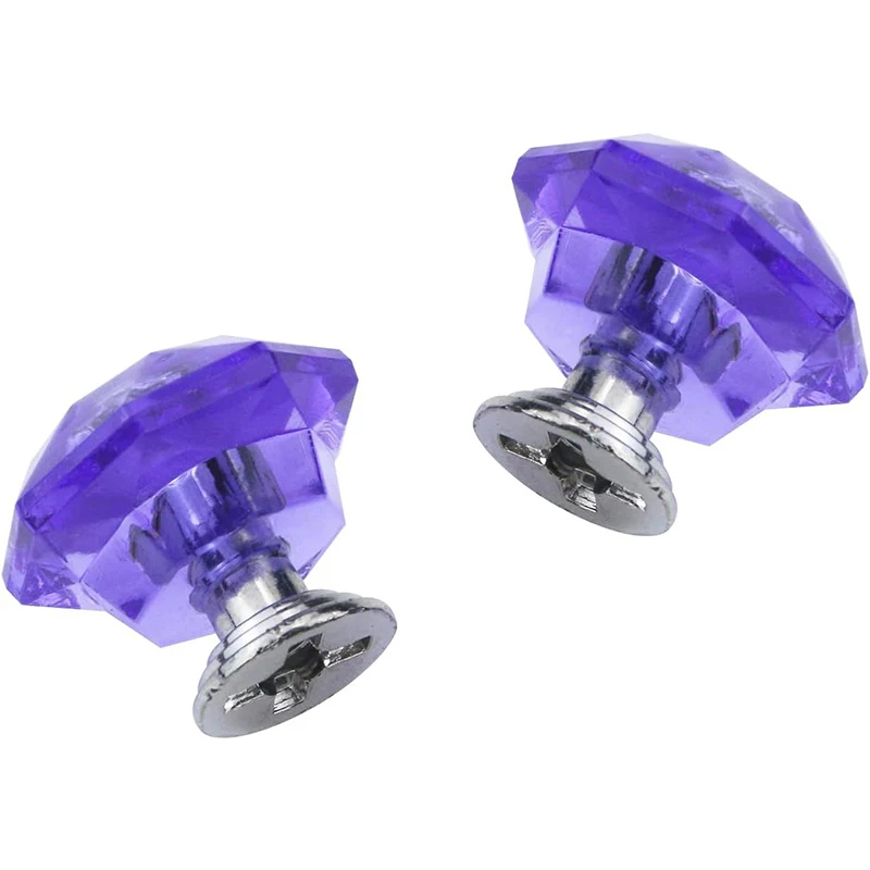 10 قطعة مقابض سحب خزانة كريستال أكريليك الماس شكل مقبض المقابض الوردي درج مضمد مقبض سحب المقابض حزمة #5