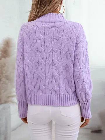 10 best sales बैंगनी स्वेटर - №3