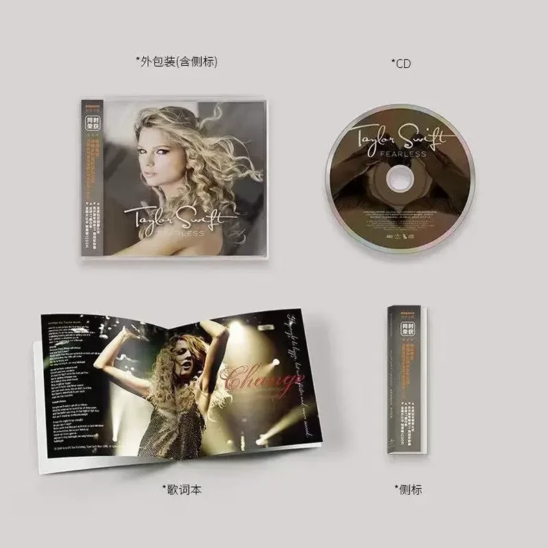 Official Genuine Taylor Swift Swift Album Let Go and Love Fearless Fearless CD Record for Taylor Swift view 2