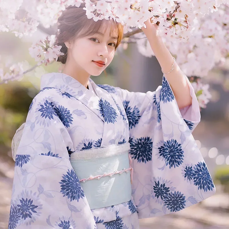 Women's Kimono New Summer 2023 Fashion Haori Japanese Style Formal Kimono Yukata Robe Japan Dress Female Improved Kimono Clothes