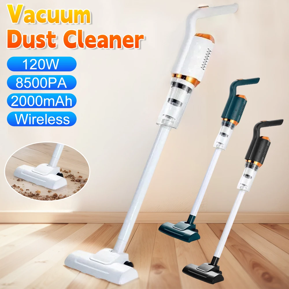 8500PA Wireless Handheld Vacuum Cleaner Portable Wireless Car Vacuum Cleaner Cordless Cleaning Robot 120W Home Vacuum Cleaner