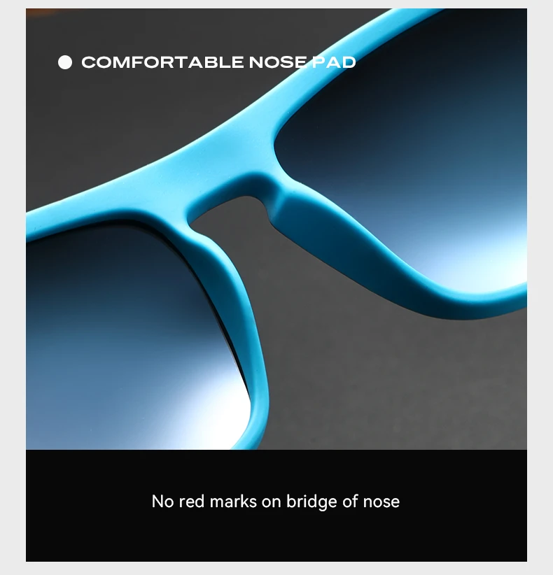 KAROS Polarisierte UV400 Unisex Outdoor Angeln Fahrbrille Tag- und Nachtsonnenbrille mit Verpackung – Detail 7