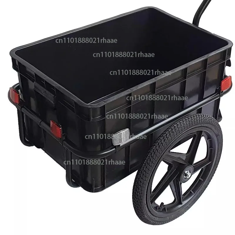 

Folding Removable Bike Trailer Colored Field Trip Camping Pet Mountain Bike Trailer