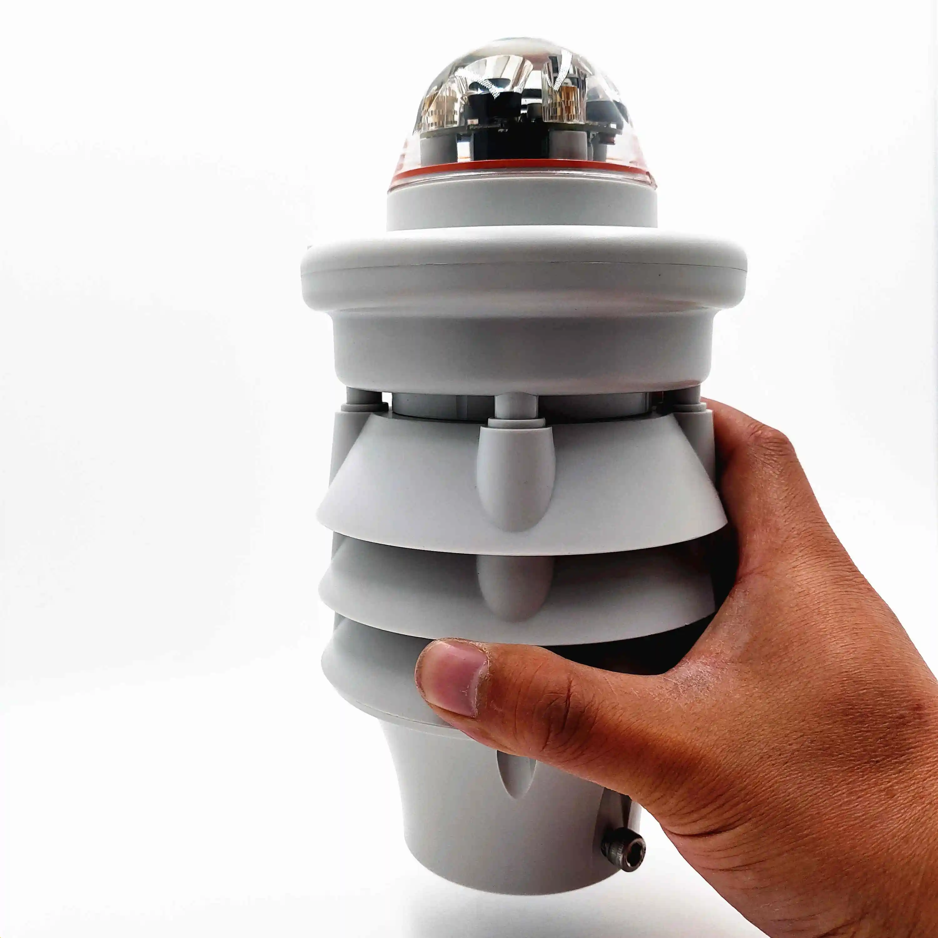 

CE SDI12 Mini Easy Install Multi Elements Air Temperature Humidity Pressure Rainfall Professional Scalable IOT Weather Station